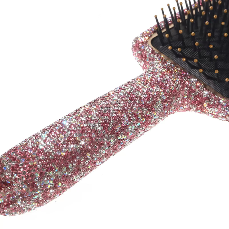 Large Luxury Glitter Hair Brush- 2 Pack